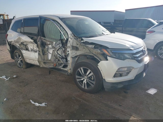 2017 Honda Pilot Ex-l მანქანა იყიდება აუქციონზე, vin: 5FNYF6H73HB019662, აუქციონის ნომერი: 45915003
