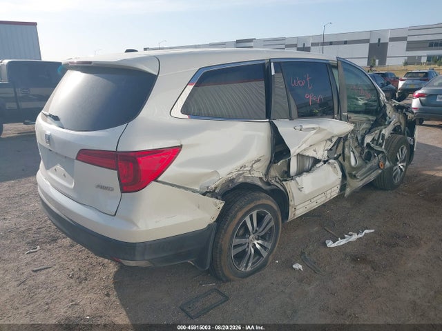45915003 :رقم المزاد ، 5FNYF6H73HB019662 vin ، 2017 Honda Pilot Ex-l مزاد بيع