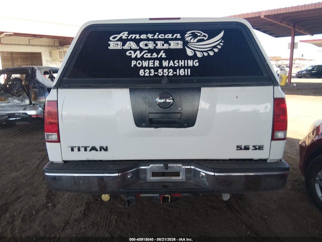 Aukcja sprzedaży 2006 Nissan Titan Se, vin: 1N6AA06A36N565692, numer aukcji: 45915040