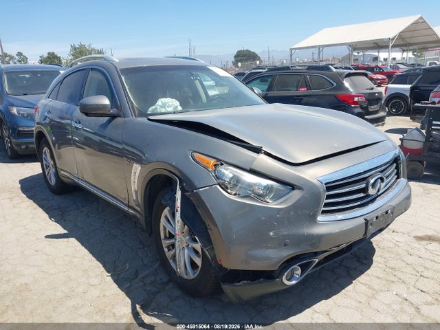 45915064 :رقم المزاد ، JN8CS1MU1FM381289 vin ، 2015 Infiniti Qx70 مزاد بيع