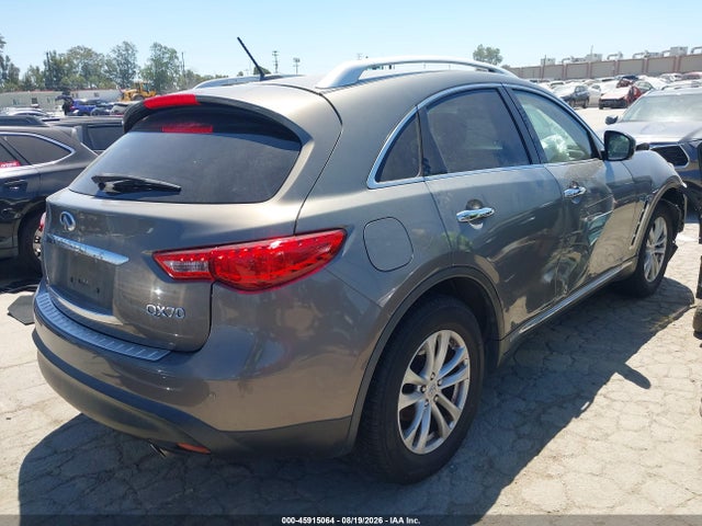 Продажа на аукционе авто 2015 Infiniti Qx70, vin: JN8CS1MU1FM381289, номер лота: 45915064