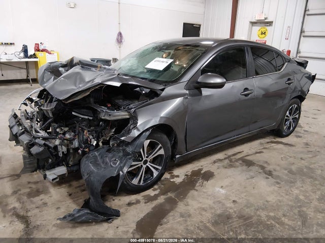 45915078 :رقم المزاد ، 3N1AB8CV1MY269255 vin ، 2021 Nissan Sentra Sv Xtronic Cvt مزاد بيع