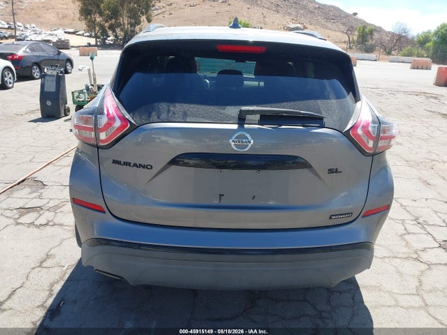 Nissan MURANO SL 2018 5N1AZ2MG7JN116986 Image 16