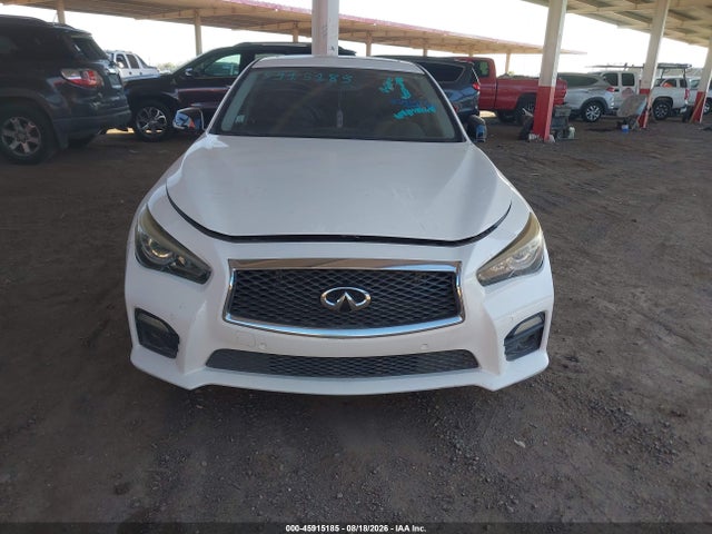 2018 Infiniti Q50 3.0t Luxe მანქანა იყიდება აუქციონზე, vin: JN1EV7AP7JM354056, აუქციონის ნომერი: 45915185