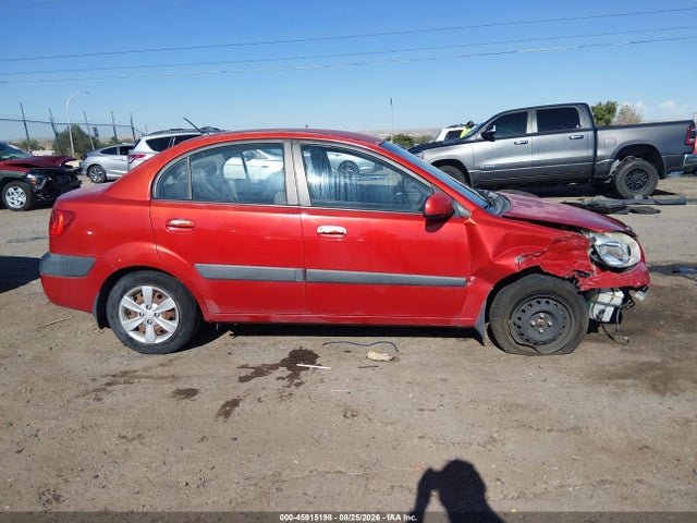 2008 Kia Rio Lx მანქანა იყიდება აუქციონზე, vin: KNADE123586421993, აუქციონის ნომერი: 45915198