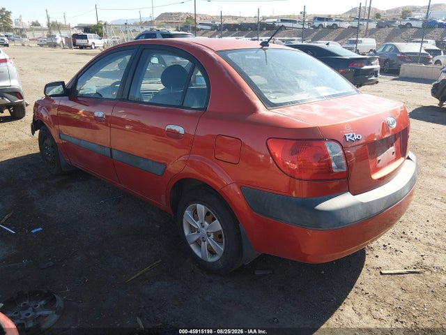 2008 Kia Rio Lx მანქანა იყიდება აუქციონზე, vin: KNADE123586421993, აუქციონის ნომერი: 45915198