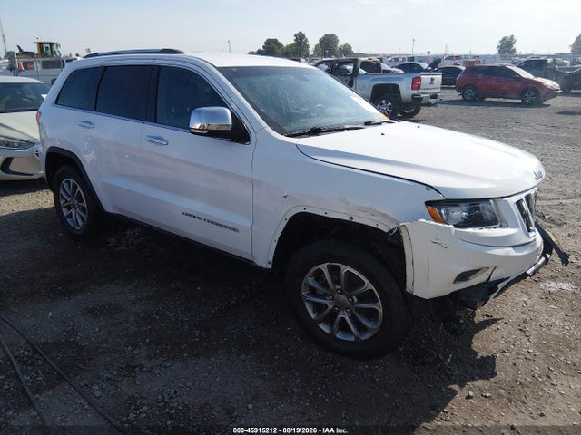 Продажа на аукционе авто 2015 Jeep Grand Cherokee Limited, vin: 1C4RJEBG2FC807736, номер лота: 45915212
