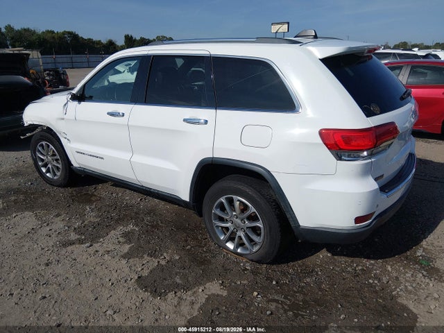 Продажа на аукционе авто 2015 Jeep Grand Cherokee Limited, vin: 1C4RJEBG2FC807736, номер лота: 45915212