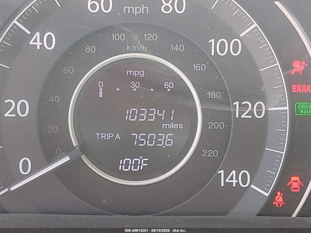 45915251 :رقم المزاد ، 5J6RM3H39GL024375 vin ، 2016 Honda Cr-v Lx مزاد بيع