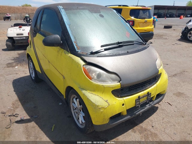 Auction sale of the 2008 Smart Fortwo Passion/pure, vin: WMEEJ31X18K203030, lot number: 45915269