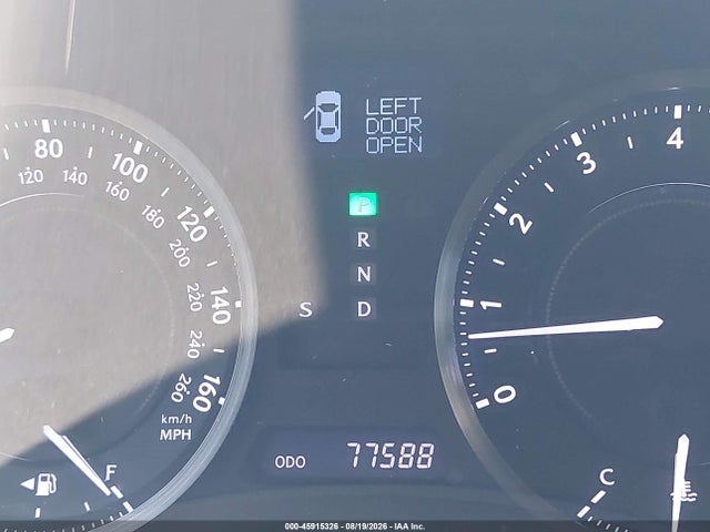 45915326 :رقم المزاد ، JTHFE2C29B2505576 vin ، 2011 Lexus Is 350c مزاد بيع