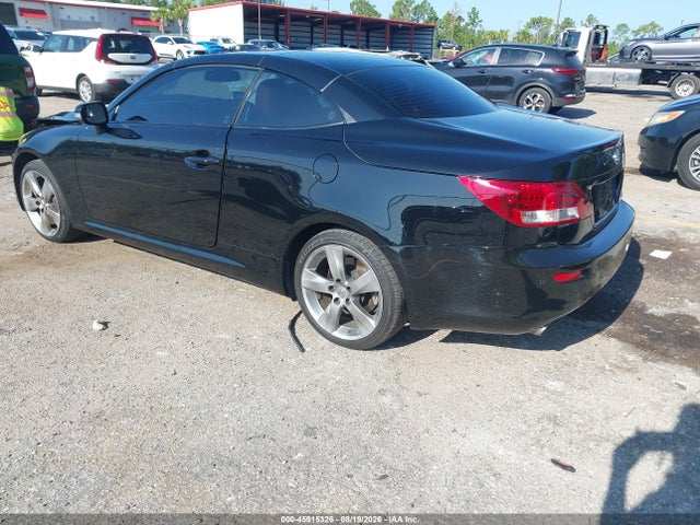 45915326 :رقم المزاد ، JTHFE2C29B2505576 vin ، 2011 Lexus Is 350c مزاد بيع
