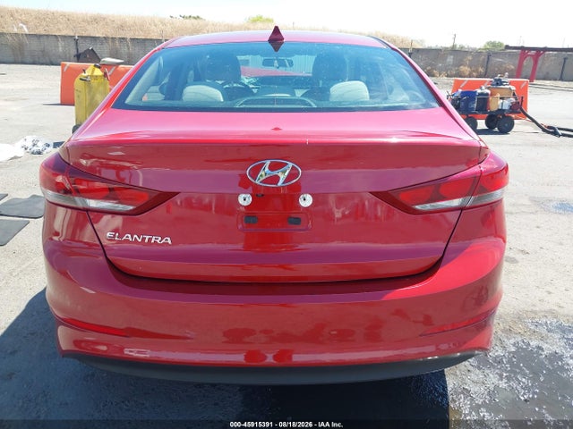 Продаж на аукціоні авто 2018 Hyundai Elantra Sel, vin: 5NPD84LF5JH245219, номер лоту: 45915391