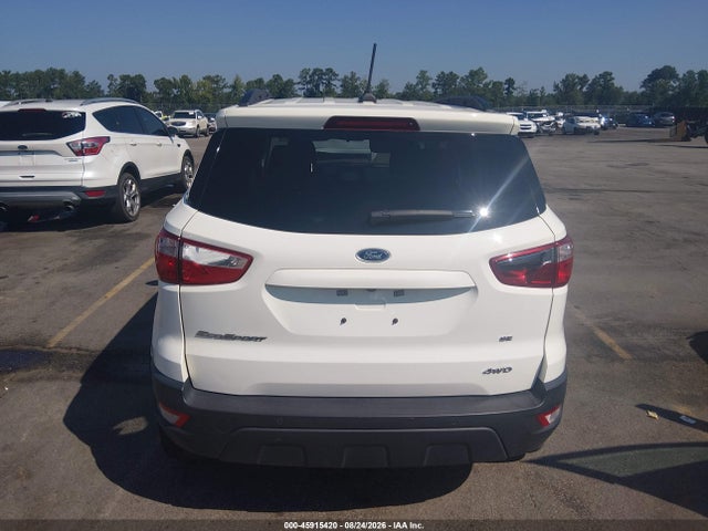 Продажа на аукционе авто 2022 Ford Ecosport Se, vin: MAJ6S3GL3NC457919, номер лота: 45915420