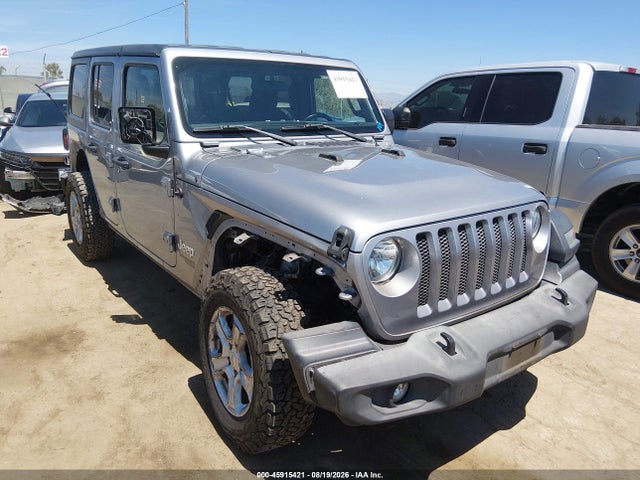 Продажа на аукционе авто 2018 Jeep Wrangler Unlimited Sport S 4x4, vin: 1C4HJXDG1JW134515, номер лота: 45915421