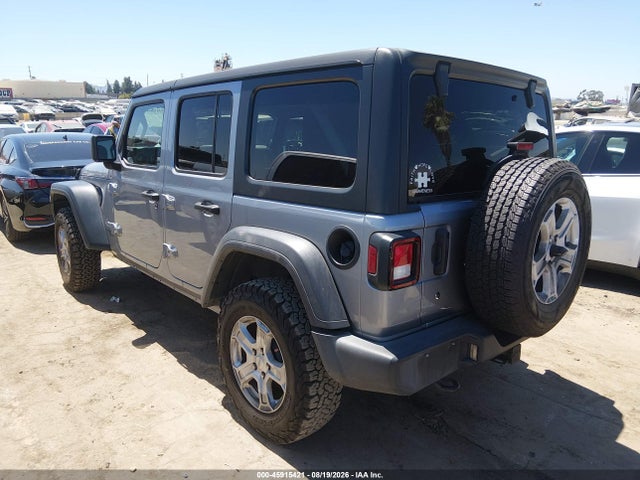 Продажа на аукционе авто 2018 Jeep Wrangler Unlimited Sport S 4x4, vin: 1C4HJXDG1JW134515, номер лота: 45915421