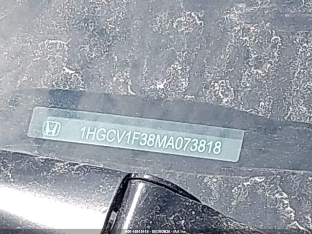 Aukcja sprzedaży 2021 Honda Accord Sport, vin: 1HGCV1F38MA073818, numer aukcji: 45915466