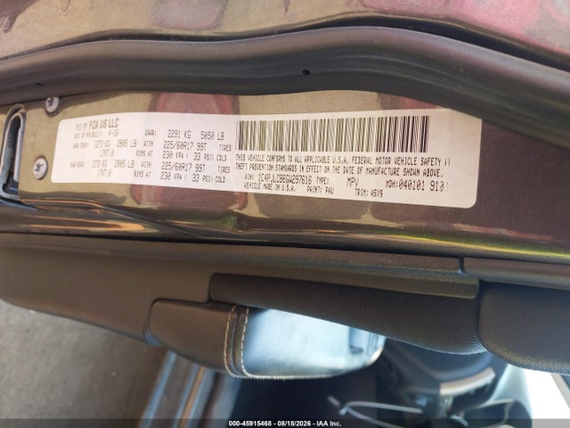 45915468 :رقم المزاد ، 1C4PJLCB6GW297616 vin ، 2016 Jeep Cherokee Latitude مزاد بيع