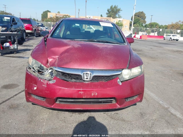45915472 :رقم المزاد ، 2HGFA16529H332631 vin ، 2009 Honda Civic Lx مزاد بيع