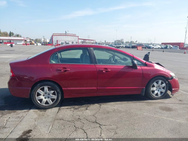 45915472 :رقم المزاد ، 2HGFA16529H332631 vin ، 2009 Honda Civic Lx مزاد بيع