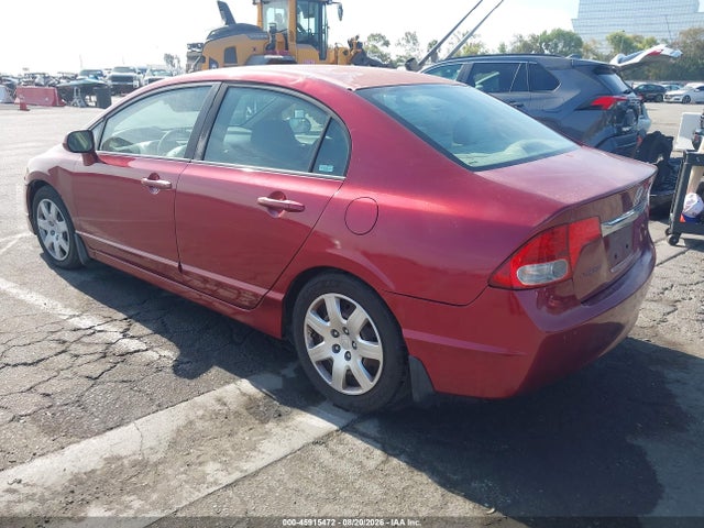 45915472 :رقم المزاد ، 2HGFA16529H332631 vin ، 2009 Honda Civic Lx مزاد بيع
