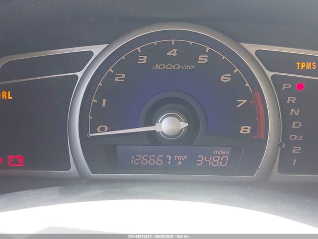 45915472 :رقم المزاد ، 2HGFA16529H332631 vin ، 2009 Honda Civic Lx مزاد بيع