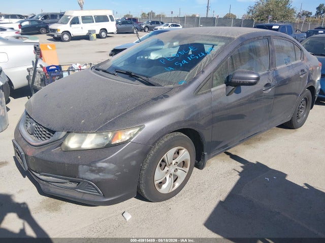 Honda Civic Lx 2014 19XFB2F52EE273202 Image 2
