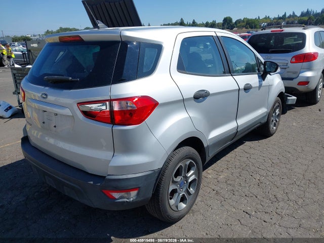 2021 Ford Ecosport S მანქანა იყიდება აუქციონზე, vin: MAJ3S2FE7MC417308, აუქციონის ნომერი: 45915498