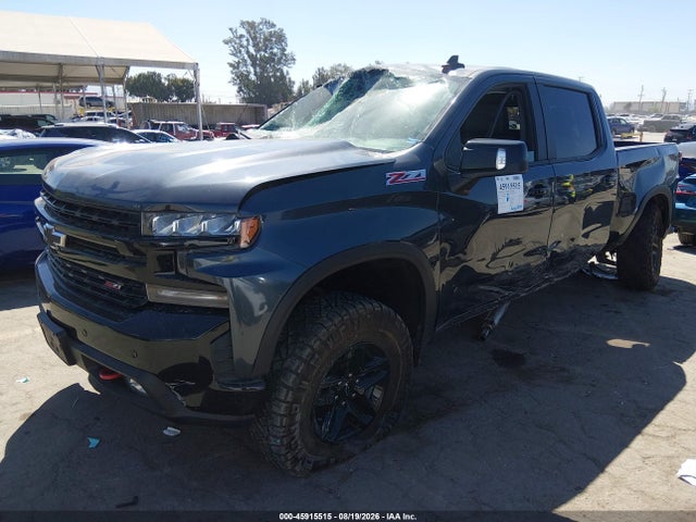 45915515 :رقم المزاد ، 1GCPYFED8MZ378526 vin ، 2021 Chevrolet Silverado 1500 4wd  Short Bed Lt Trail Boss مزاد بيع