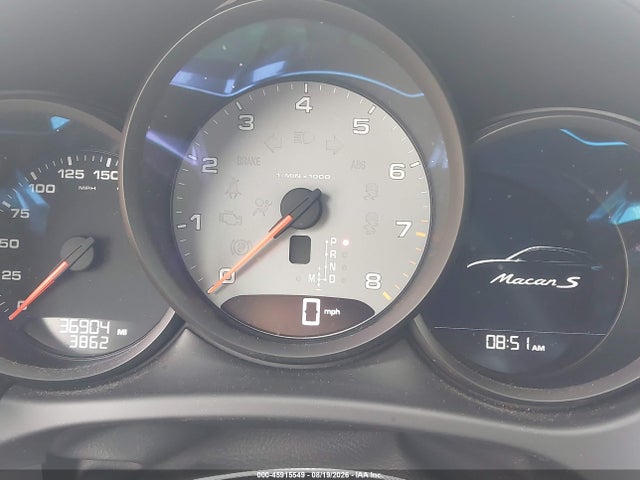 2019 Porsche Macan S მანქანა იყიდება აუქციონზე, vin: WP1AB2A53KLB34327, აუქციონის ნომერი: 45915549