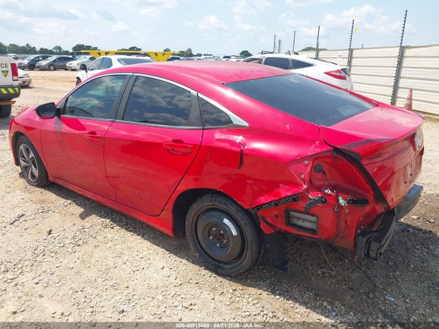 Aukcja sprzedaży 2019 Honda Civic Lx, vin: 2HGFC2F66KH592495, numer aukcji: 45915569