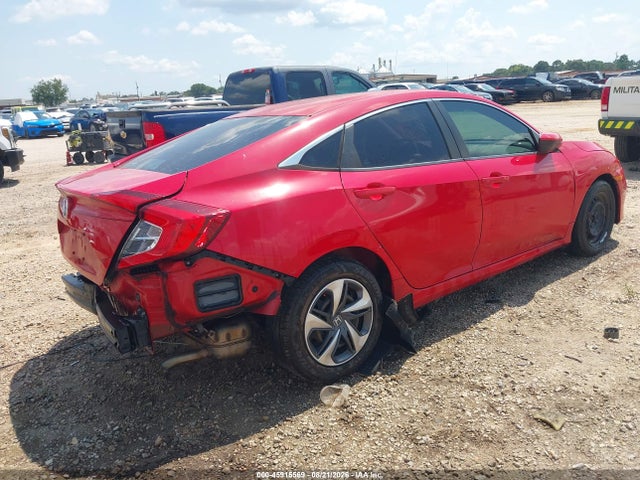 Aukcja sprzedaży 2019 Honda Civic Lx, vin: 2HGFC2F66KH592495, numer aukcji: 45915569