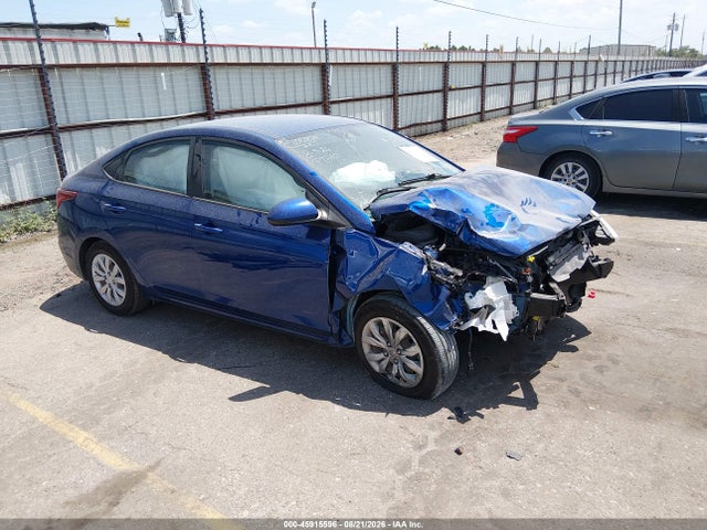 2022 Hyundai Accent Se მანქანა იყიდება აუქციონზე, vin: 3KPC24A68NE179243, აუქციონის ნომერი: 45915596