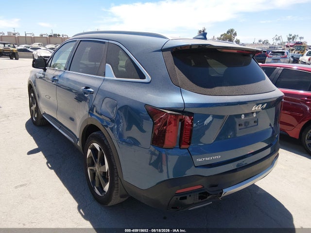 2025 Kia Sorento Hybrid Ex მანქანა იყიდება აუქციონზე, vin: KNDRH4JG4S5313531, აუქციონის ნომერი: 45915652
