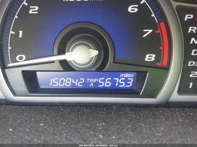 45915679 :رقم المزاد ، 2HGFG12818H548595 vin ، 2008 Honda Civic Ex مزاد بيع