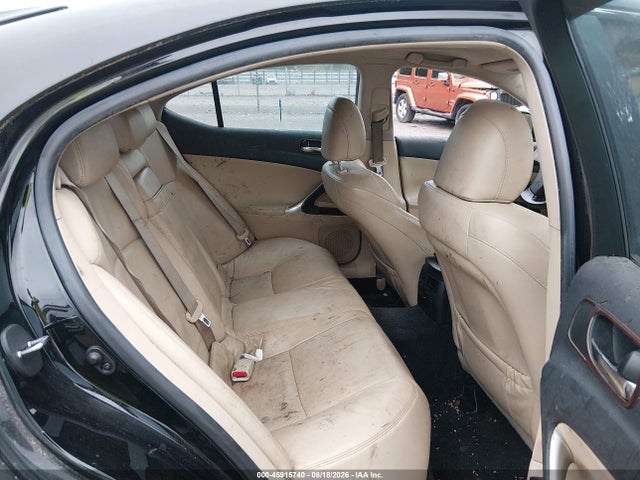 Продаж на аукціоні авто 2008 Lexus Is 250, vin: JTHCK262482024795, номер лоту: 45915740