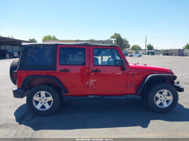 Продаж на аукціоні авто 2013 Jeep Wrangler Unlimited Sport, vin: 1C4BJWDG3DL673806, номер лоту: 45915765