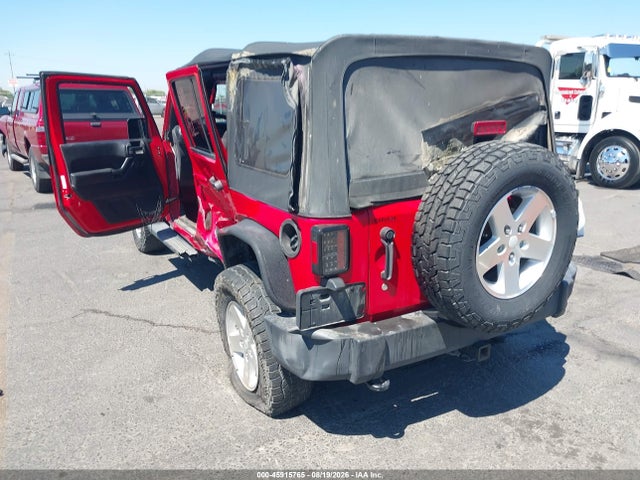 Продаж на аукціоні авто 2013 Jeep Wrangler Unlimited Sport, vin: 1C4BJWDG3DL673806, номер лоту: 45915765