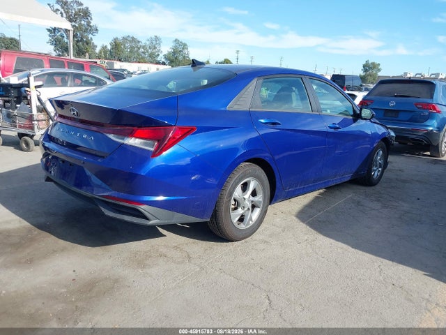 5NPLL4AG9NH062143 Hyundai ELANTRA SE