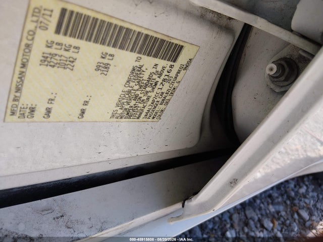 45915808 :رقم المزاد ، 1N4AL2AP2CC128168 vin ، 2012 Nissan Altima 2.5 S مزاد بيع
