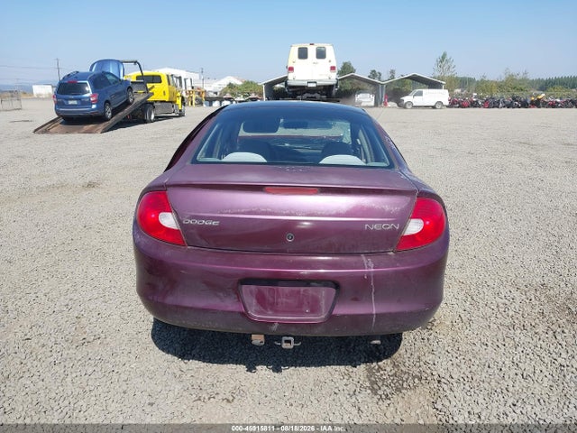 2000 Dodge Neon Highline მანქანა იყიდება აუქციონზე, vin: 1B3ES46CXYD516218, აუქციონის ნომერი: 45915811
