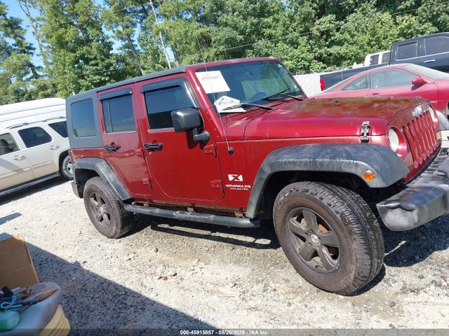 2007 Jeep Wrangler Unlimited X მანქანა იყიდება აუქციონზე, vin: 1J4GA39117L122216, აუქციონის ნომერი: 45915857
