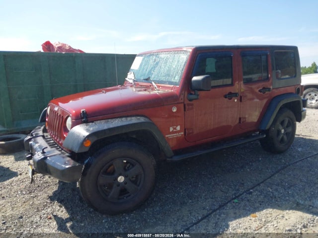 2007 Jeep Wrangler Unlimited X მანქანა იყიდება აუქციონზე, vin: 1J4GA39117L122216, აუქციონის ნომერი: 45915857