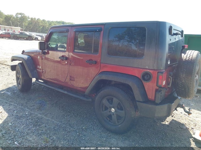 2007 Jeep Wrangler Unlimited X მანქანა იყიდება აუქციონზე, vin: 1J4GA39117L122216, აუქციონის ნომერი: 45915857