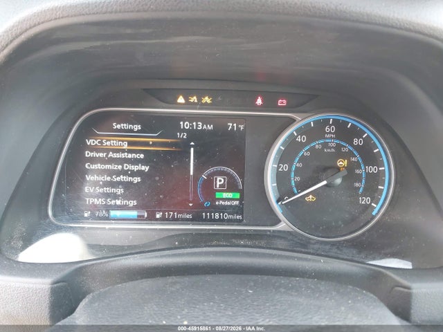 1N4BZ1CV9MC550206 Nissan Leaf Sv Plus 62 Kwh