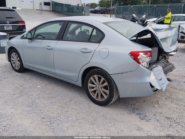 2012 Honda Civic Ex-l მანქანა იყიდება აუქციონზე, vin: 2HGFB2F97CH572819, აუქციონის ნომერი: 45915924