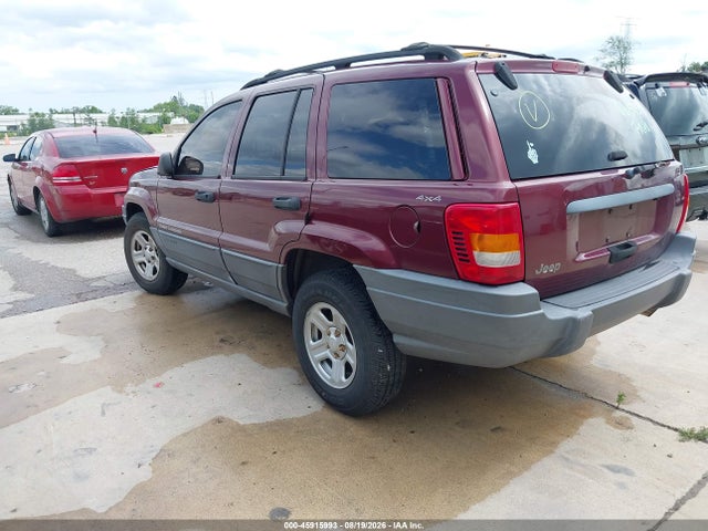 2001 Jeep Grand Cherokee Laredo მანქანა იყიდება აუქციონზე, vin: 1J4GW48S51C661575, აუქციონის ნომერი: 45915993
