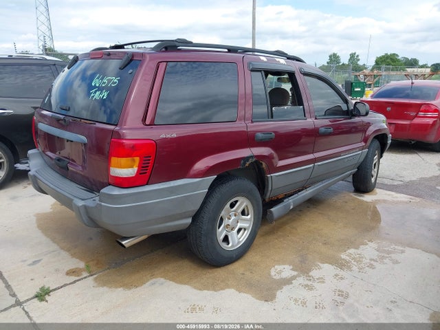 2001 Jeep Grand Cherokee Laredo მანქანა იყიდება აუქციონზე, vin: 1J4GW48S51C661575, აუქციონის ნომერი: 45915993