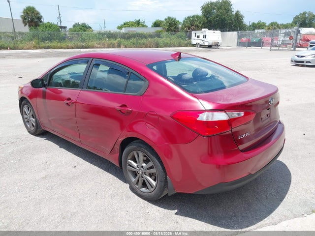 2014 Kia Forte Lx მანქანა იყიდება აუქციონზე, vin: KNAFX4A68E5150381, აუქციონის ნომერი: 45916000