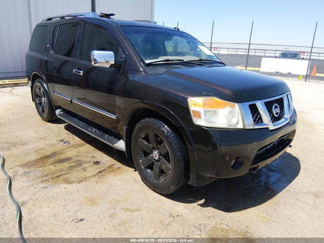 2012 Nissan Armada Sl მანქანა იყიდება აუქციონზე, vin: 5N1BA0NDXCN605017, აუქციონის ნომერი: 45916129